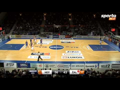 SportoTV.lt: LKL „Neptūnas" - „Žalgiris" 2014-01-27