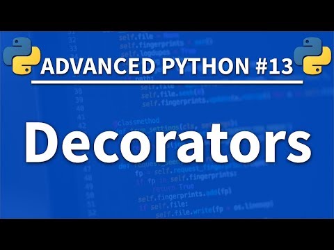 Decorators in Python Advanced Python 13 Programming Tutorial