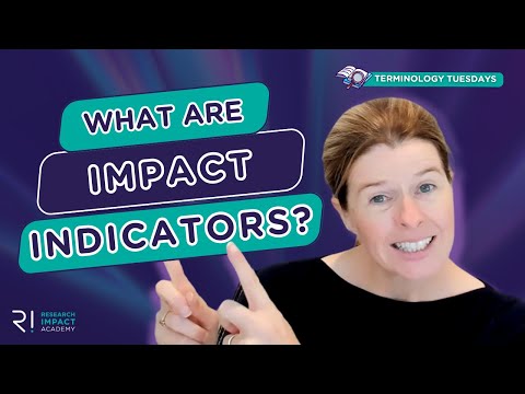 Impact Indicators: Measuring Change in a Complex World