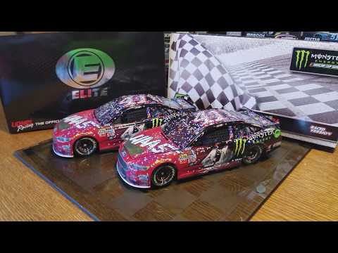 NASCAR Diecast Review: 2017 Kurt Busch Daytona win comparison ARC vs Elite