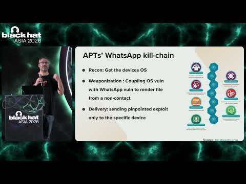 Black Hat Asia 2026 | When 3.5 Billion Strangers Can Exploit Your WhatsApp Devices