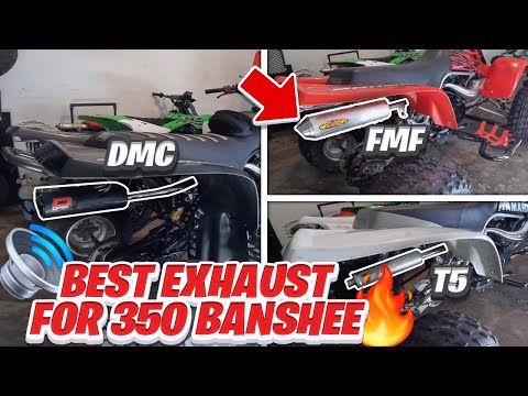 BEST AFTERMARKET EXHAUST FOR 350 BANSHEE *Sound Test*