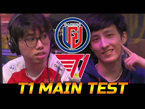 T1 MAIN TEST IN TI10 - T1 VS PSG LGD GAME 1 TI10 UPPER BRACKET MAIN EVENT