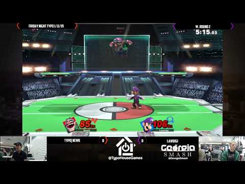 Smash Ultimate Tournament 1/15/19 - Typo| Newk(Wario) Vs Lawuigi(Luigi). - W. Round 2