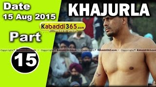 (13) Khajurla (jalandhar) Kabaddi Tournament 15 aug 2015