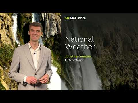 23/04/23 – Showery Outbreaks of Rain  – Afternoon Weather Forecast UK – Met Office Weather