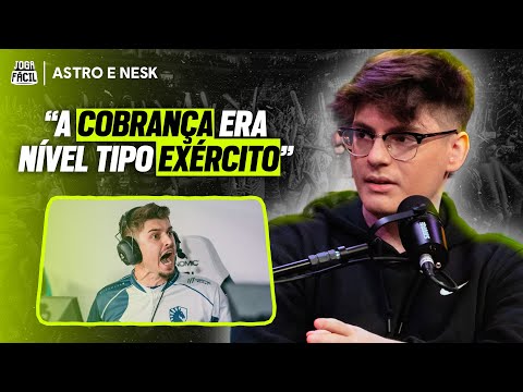 ASTRO e NESK falam como era o clima de jogar com o GOHAN