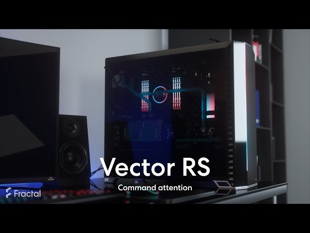 Fractal Design Vector RS Cristal Templado ARGB USB 3.1 Negra video