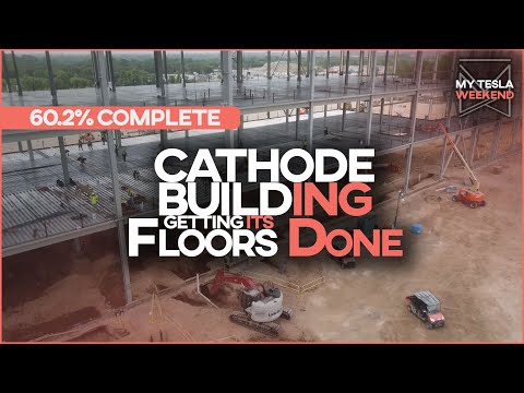 Is it REALLY 60% done? Cathode building at Giga Texas is screamin' along