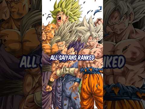 All Saiyans Ranked from Weakest To Strongest?!