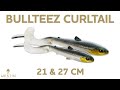 Westin BullTeez Curltail Gummifische 21cm - Glow Ghost Hunter - 49g - 1 Stück