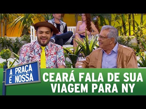 Matheus Ceará fala de sua viagem para Nova Iorque | A Praça É Nossa (29/06/17)
