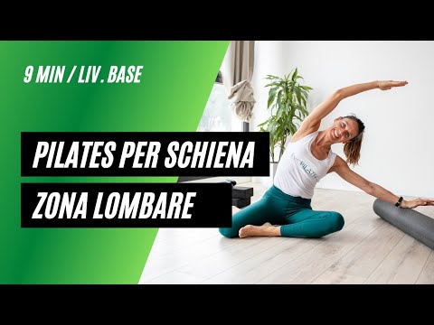 Pilates per Schiena e Zona Lombare (9 minuti)