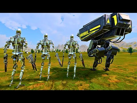 CAN T-45 & T-800 Terminator STOP 2 Million Orks & Zombies! - UEBS 2 | Warhammer 40K