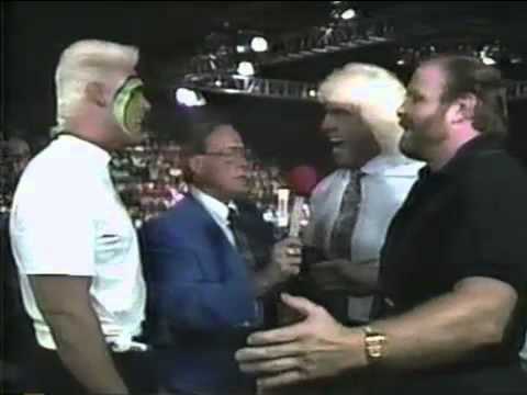 Sting & Ric Flair Interview - 7/7/90