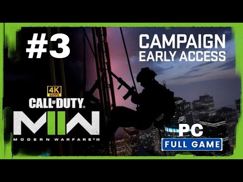 CALL OF DUTY MODERN WARFARE 2 Gameplay Walkthrough Part 3 Campaign [4K 60FPS PC] (FULL GAME)