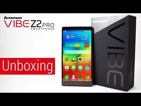 Lenovo Vibe Z2 Pro (Quad HD | Dual Sim | Snapdragon 801) Unboxing