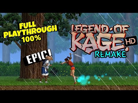 The Legend of Kage Remake (2005) HD Full Gameplay