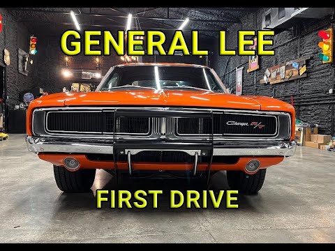 1969 Dodge Charger build restoration General Lee FIRST DRIVE!!!