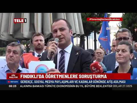HİÇBİR AYDIN EĞİTİMCİMİZİ GERİCİLERİN AYAK OYUNLARINA KURBAN ETTİRMEYİZ!-TELE1 TV-27/09/2023 | EĞİTİM İŞ