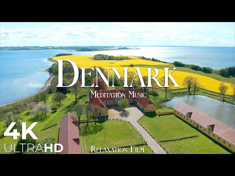 DENMARK • Relaxation Film 4K - Peaceful Relaxing Music - Nature 4k Video UltraHD