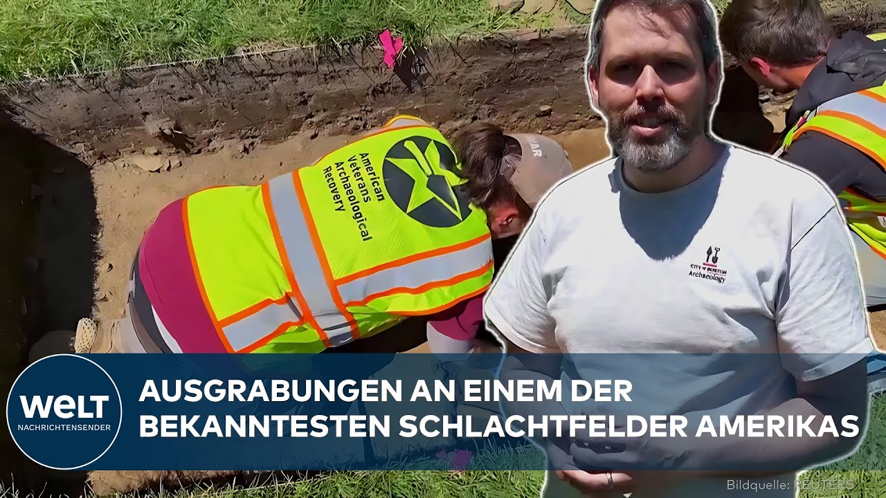 BUNKER HILL: Archäologen graben Überreste der berühmten Revolutionsschlacht aus – im Überblick