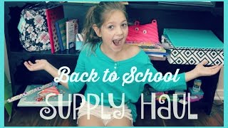 Back to School Supplies Haul 2015 | Annie's School Supplies Shopping & Giveaway ! | Jazzy Girl Stuff