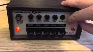 Video thumbnail for Wurlitzer Swingin' Rhythm Analog Drum Machine by You Are The Robots