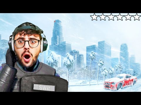 GTA 5 is FROZEN (Ice Age)