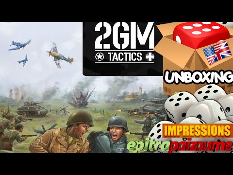 2GM Tactics - Unboxing & Impressions (EN) by Epitrapaizoume
