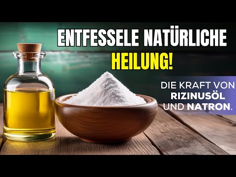 Old miracle cure from the doctor: castor oil & baking soda to treat 14 diseases!