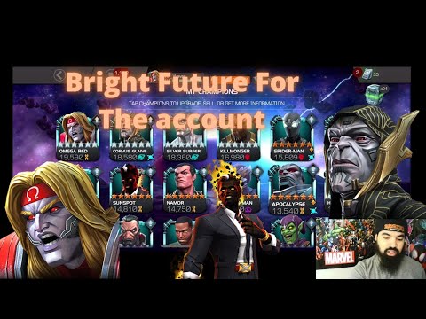 Cyber Weekend Aftermath All The Rank Ups - Marvel Contest of Champions