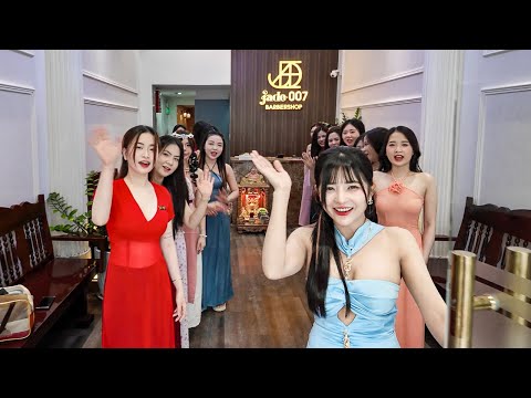 She is NGOC the Queen of Jade007 Barbershop | ASMR Vietnam Massage