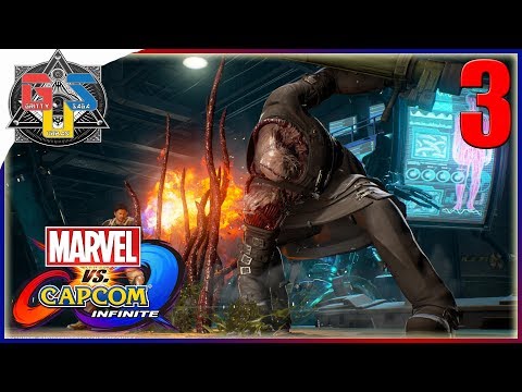 ENTER, THE NEMESIS! | Marvel Vs. Capcom Infinite Story Mode Walkthrough Part 3 HD 60fps