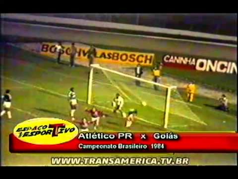 Atlético Paranaense 2 x 1 Goiás Campeonato Brasileiro de 1984