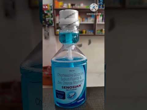 Liquid chlorhexidine gluconate, sodium fluoride & zinc chlor...