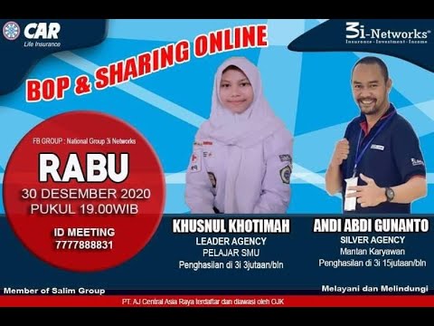 Andi abdi Gunanto - Silver Agency & Khusnul Khotimah- Leader Agency || BOP & Sharing Online