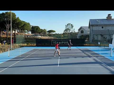 Jaime Faria d. Billy Harris — 1R The Campus Open: