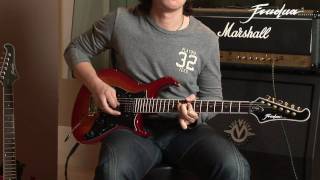 Chitarra Frudua Flat Pro Mix con testata Marshall Slash - demo Luca Milieri