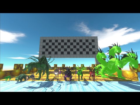 ALIEN MONSTERS SPEED RACE PART 2 - Animal Revolt Battle Simulator