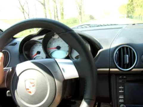 Porsche Cayman S 987 Facelift 2009 Tacho 0-180 km/h