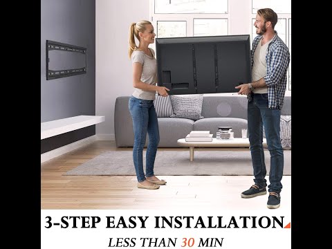 Eono by Amazon PL2361-K Fixed TV Wall Bracket Installation/Instructions