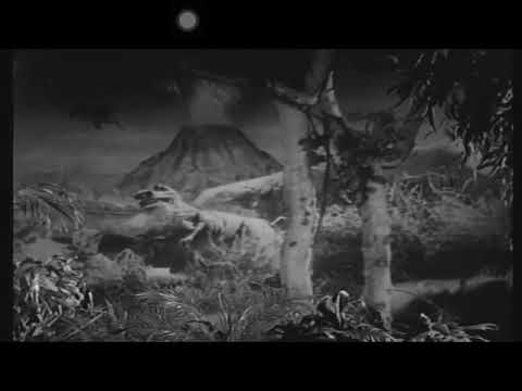 T rex vs stegosaurus. El bello durmiente 1952