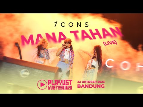 [4K] 7Icons - Mana Tahan | Playlist Live Festival 2023 Full Perfomance