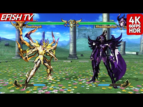 Cancer Deathmask God Cloth vs Wyvern Rhadamanthys (Hardest AI) - Saint Seiya: Soldiers' Soul