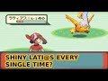 SHINY LATIAS LATIOS EASY IN RUBY SAPPHIRE EMERALD