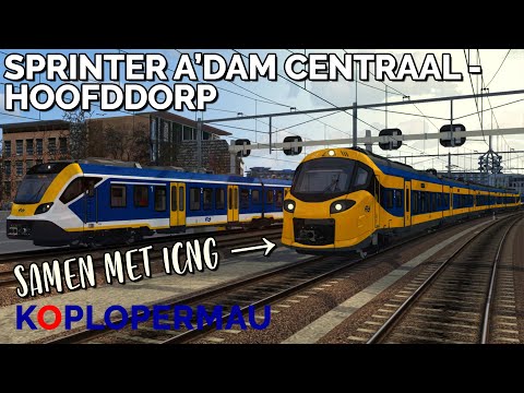Train Simulator 2022: SNG van Amsterdam naar Hoofddorp (waanzin express)