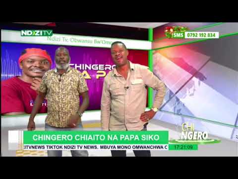 CHINGERO NA PAPA SIKO THE BIRD LIVE - MOMANYI KENYATTA(Bana Sungusia )- Ndani ya Nyumba