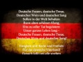 Die Deutsch Nationalhymne Alle Strophen