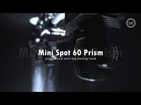 Light4me Mini Spot 60 Prism Moving Head LED
